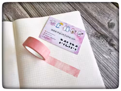 Pink shades Washi