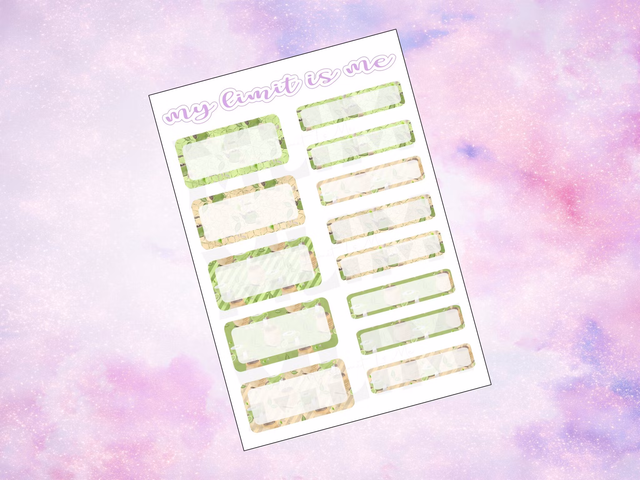 Hobonichi Cousin - Green Tea