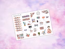 Bullet Journal - Planner and stickers