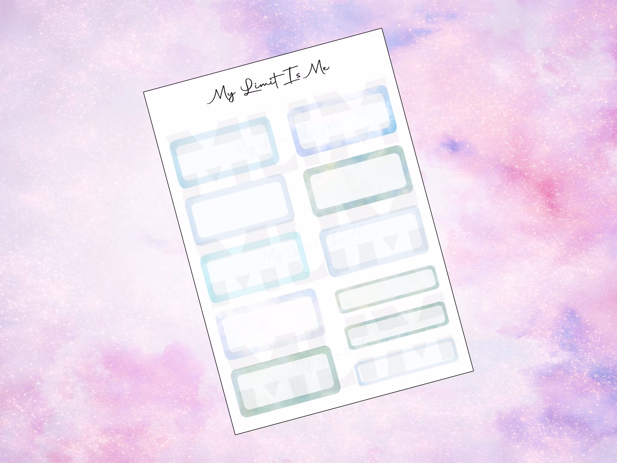 Hobonichi Cousin - Rainy Days