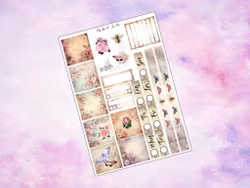 Hobonichi Cousin - Vintage butterflies