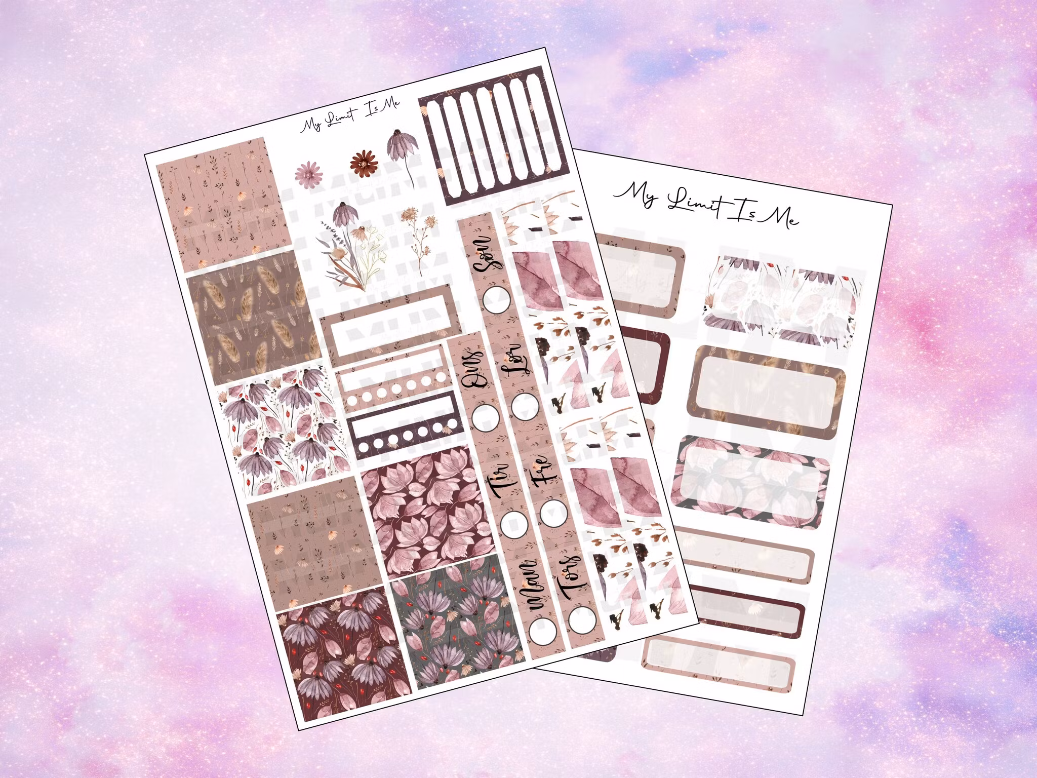 Hobonichi Cousin - Fall Flowers