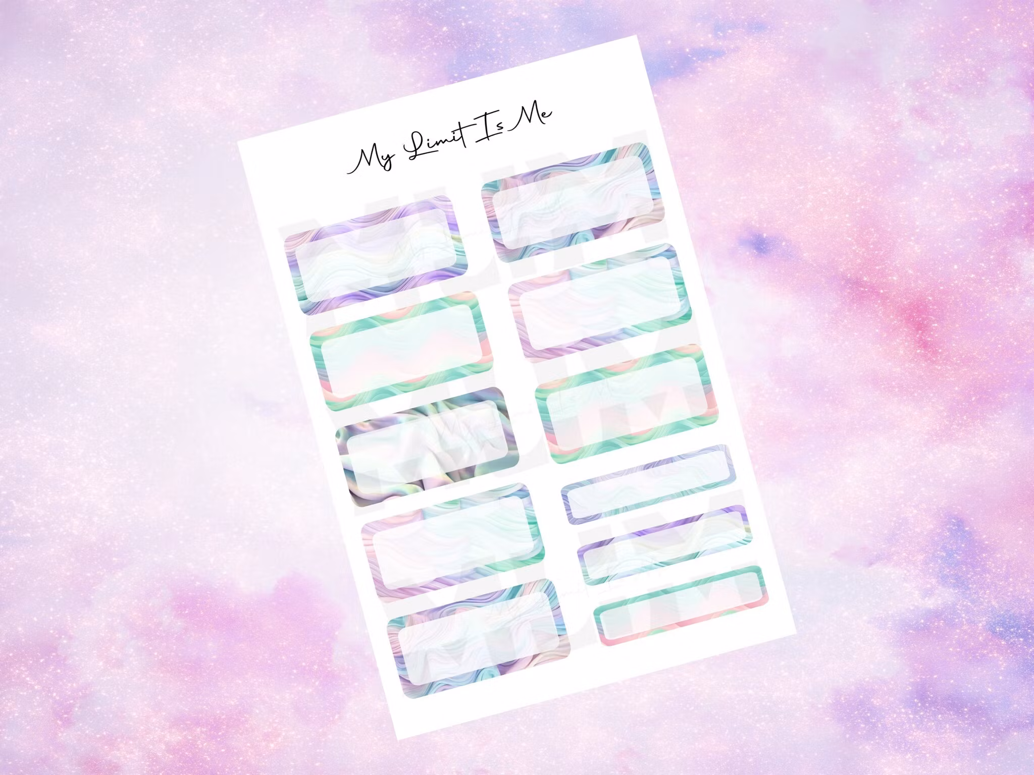 Hobonichi Cousin - Pastel Birthday