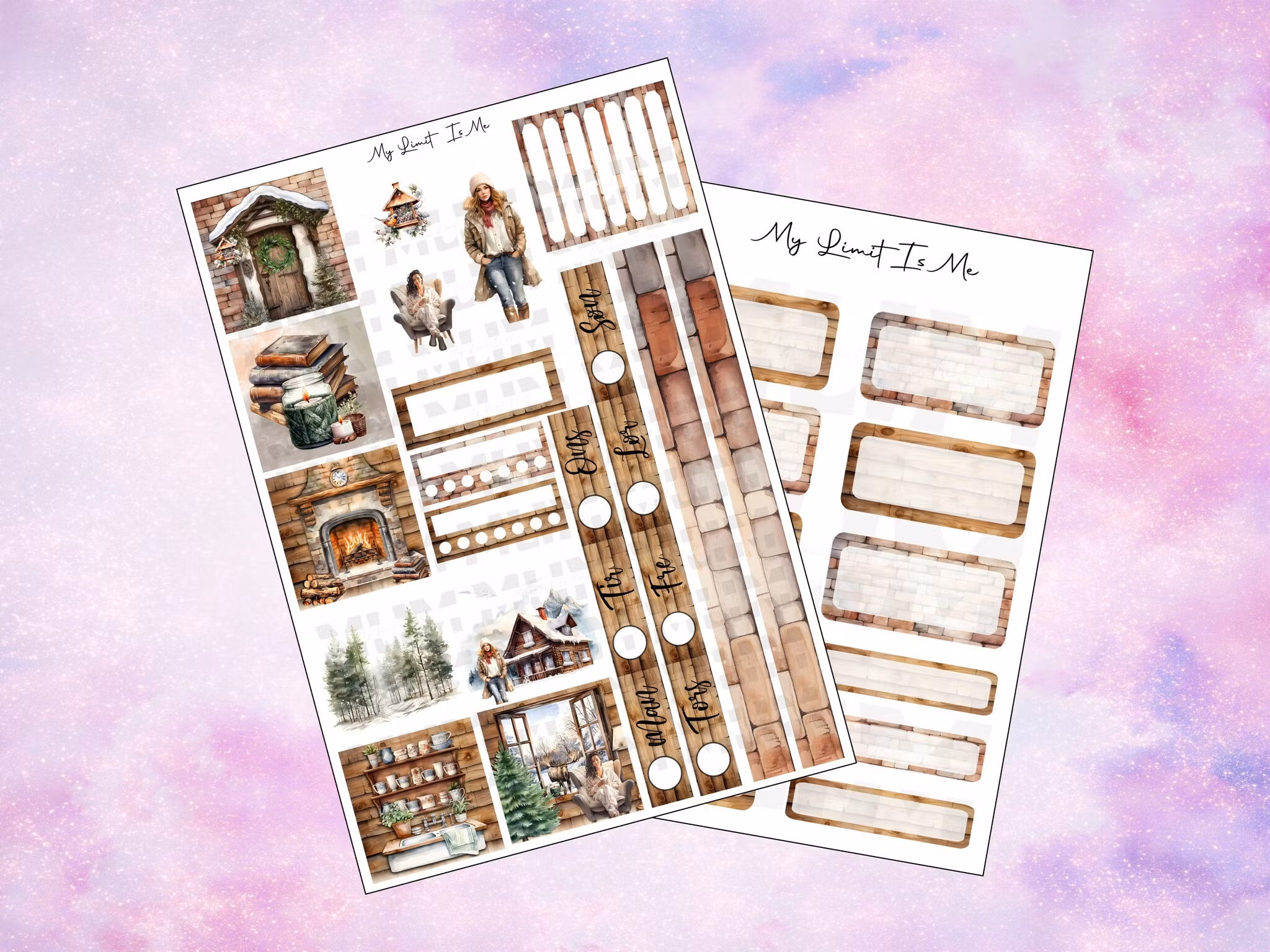 Hobonichi Cousin - Winter Cabin