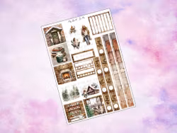 Hobonichi Cousin - Winter Cabin