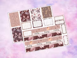 Happy Planner - Fall Flowers
