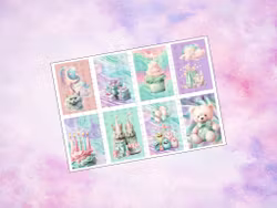 Happy Planner - Pastel Birthday