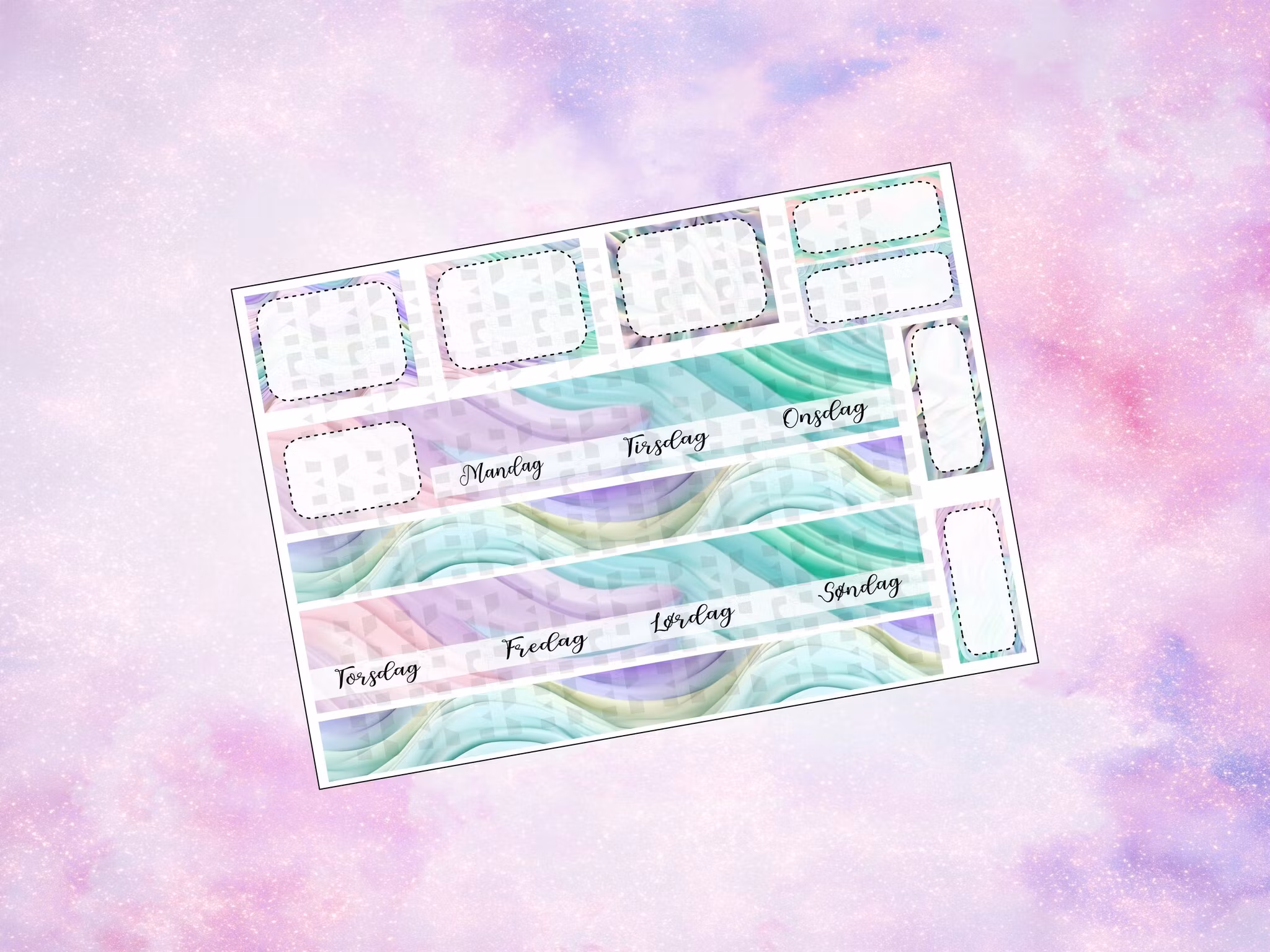 Happy Planner - Pastel Birthday