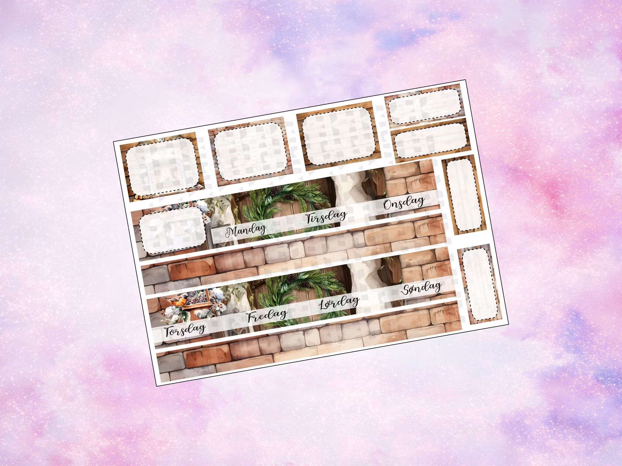Happy Planner - Winter Cabin