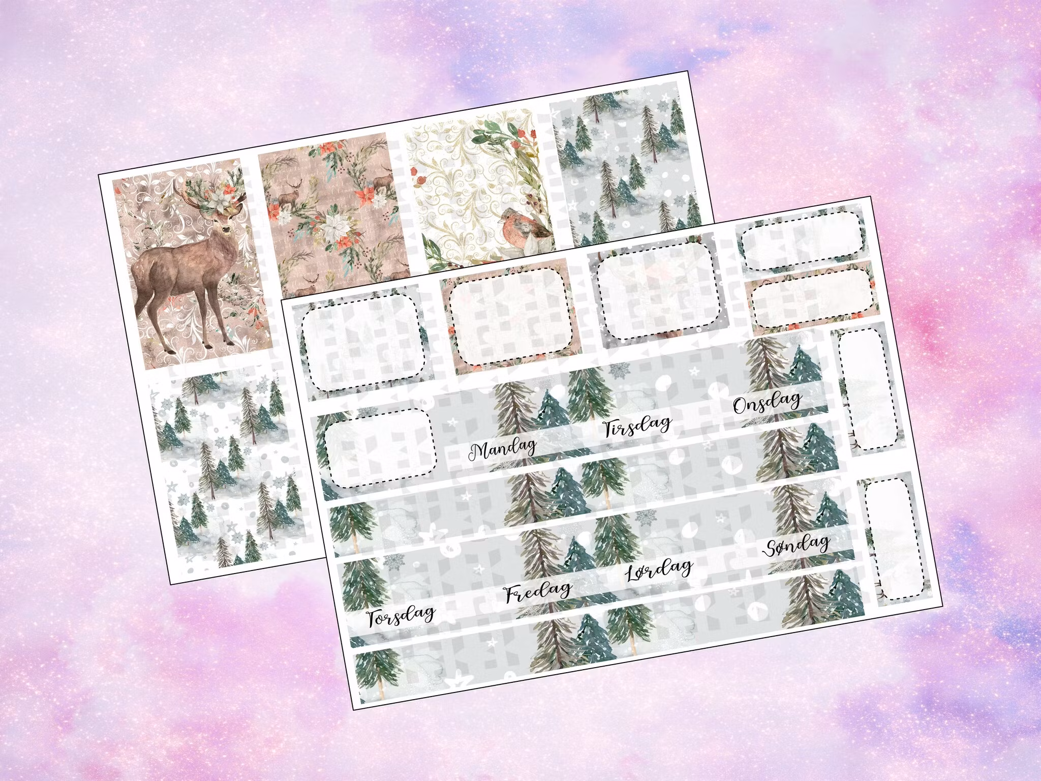 Happy Planner - Winter Deer