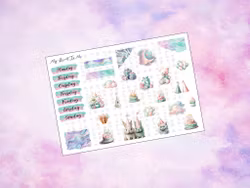 Bullet Journal - Pastel Birthday