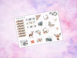 Bullet Journal - Winter Deer