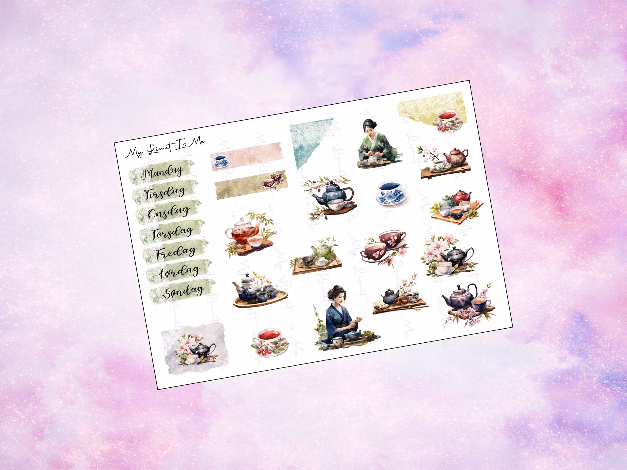 Bullet Journal - Tea Ceremony