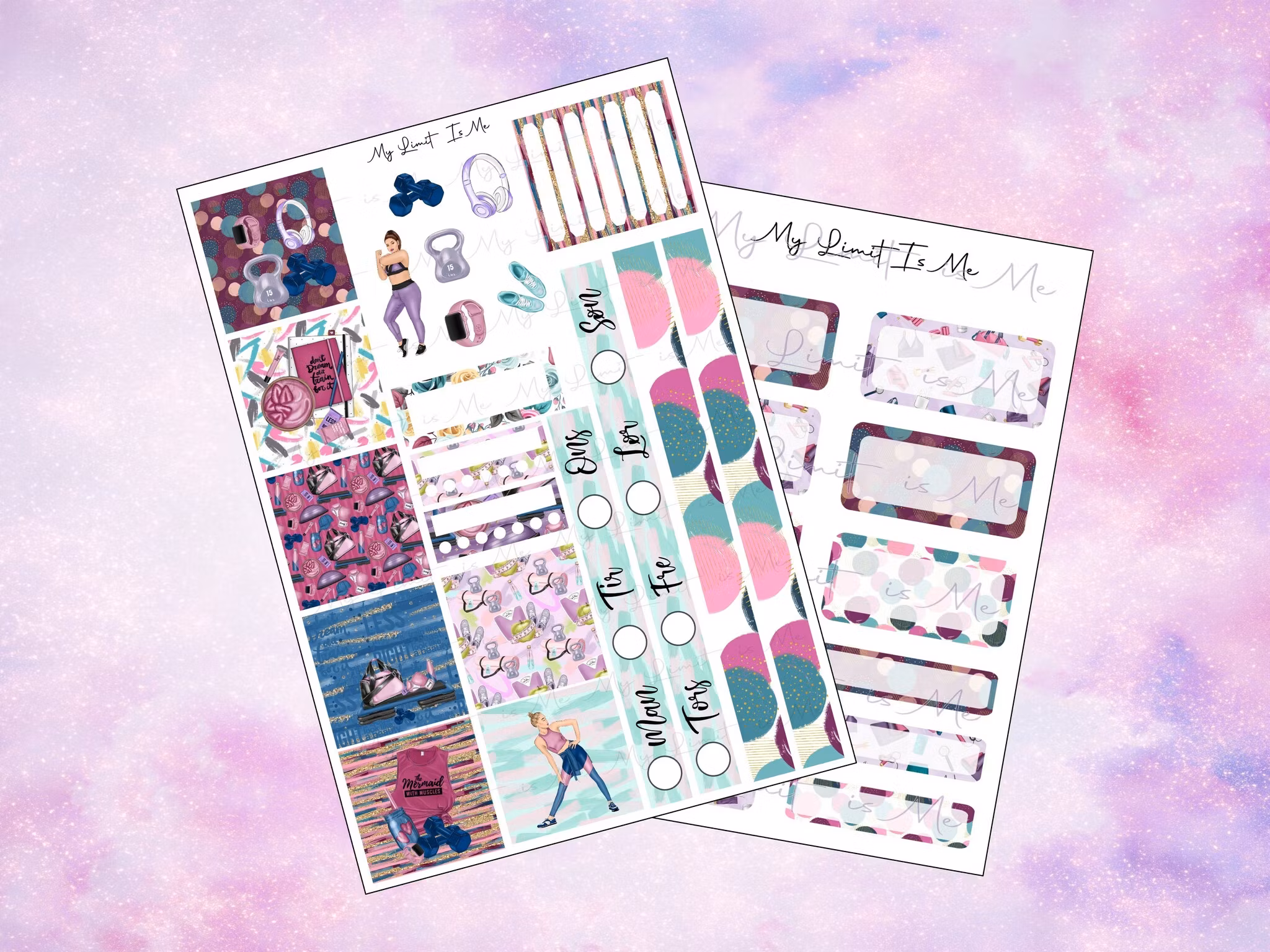 Hobonichi Cousin - Fitness time