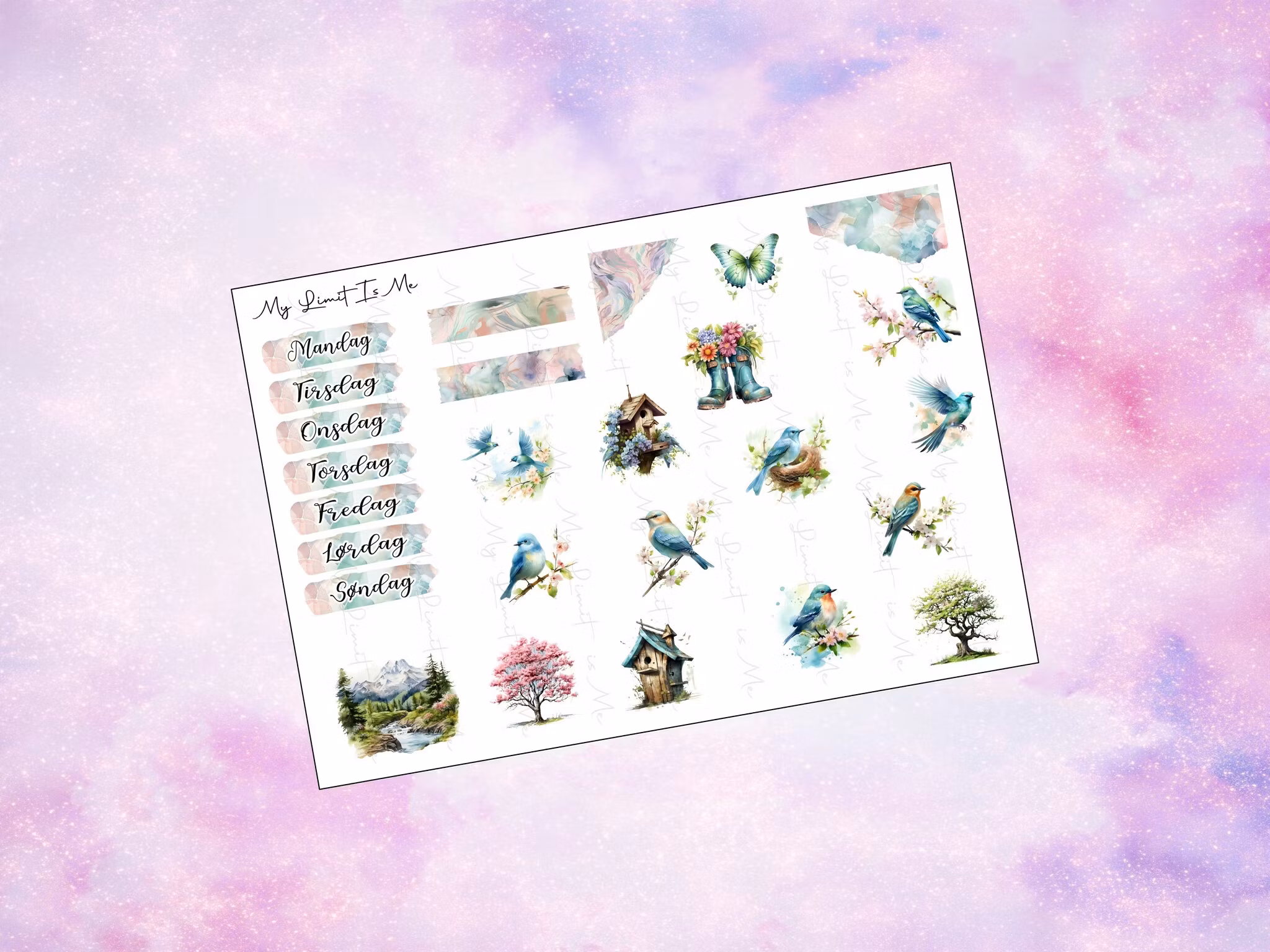Bullet Journal - Birds