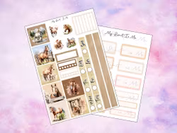 Hobonichi Cousin - Horses