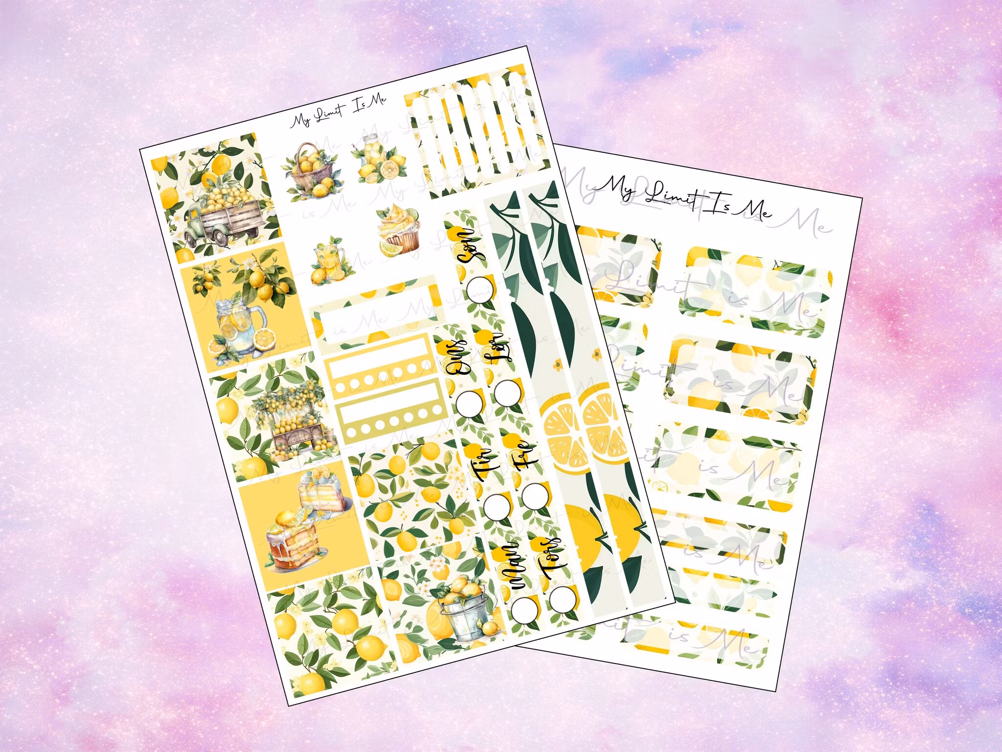 Hobonichi Cousin - Lemons