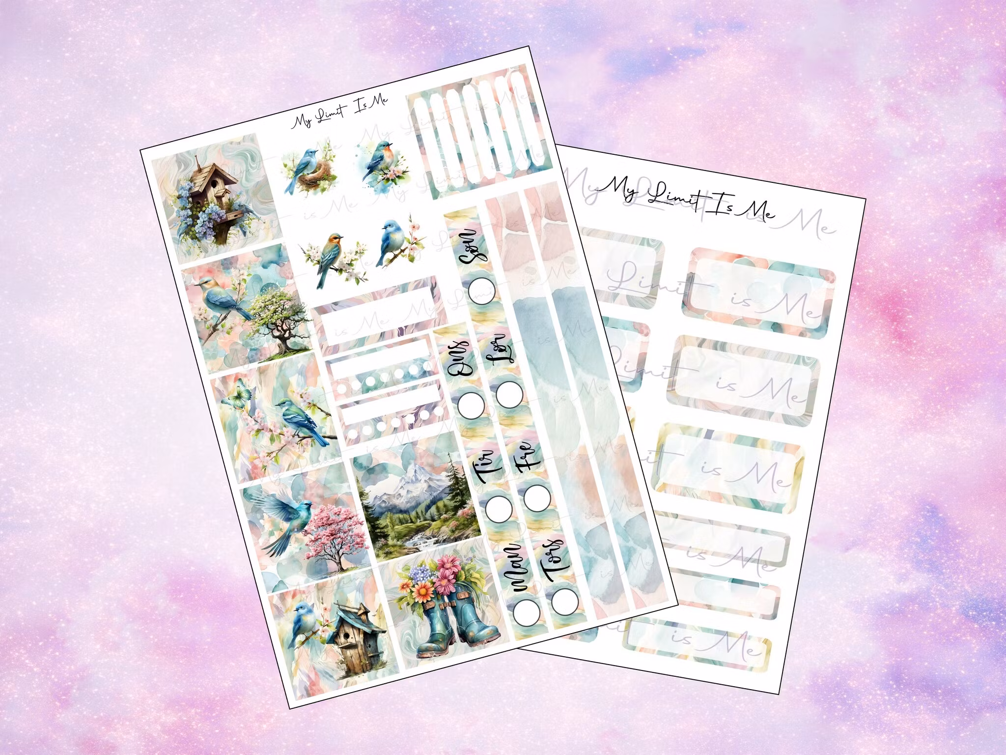 Hobonichi Cousin - Birds