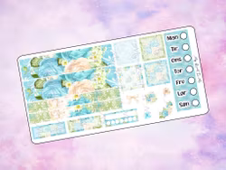 Hobonichi Weeks - Blue Roses