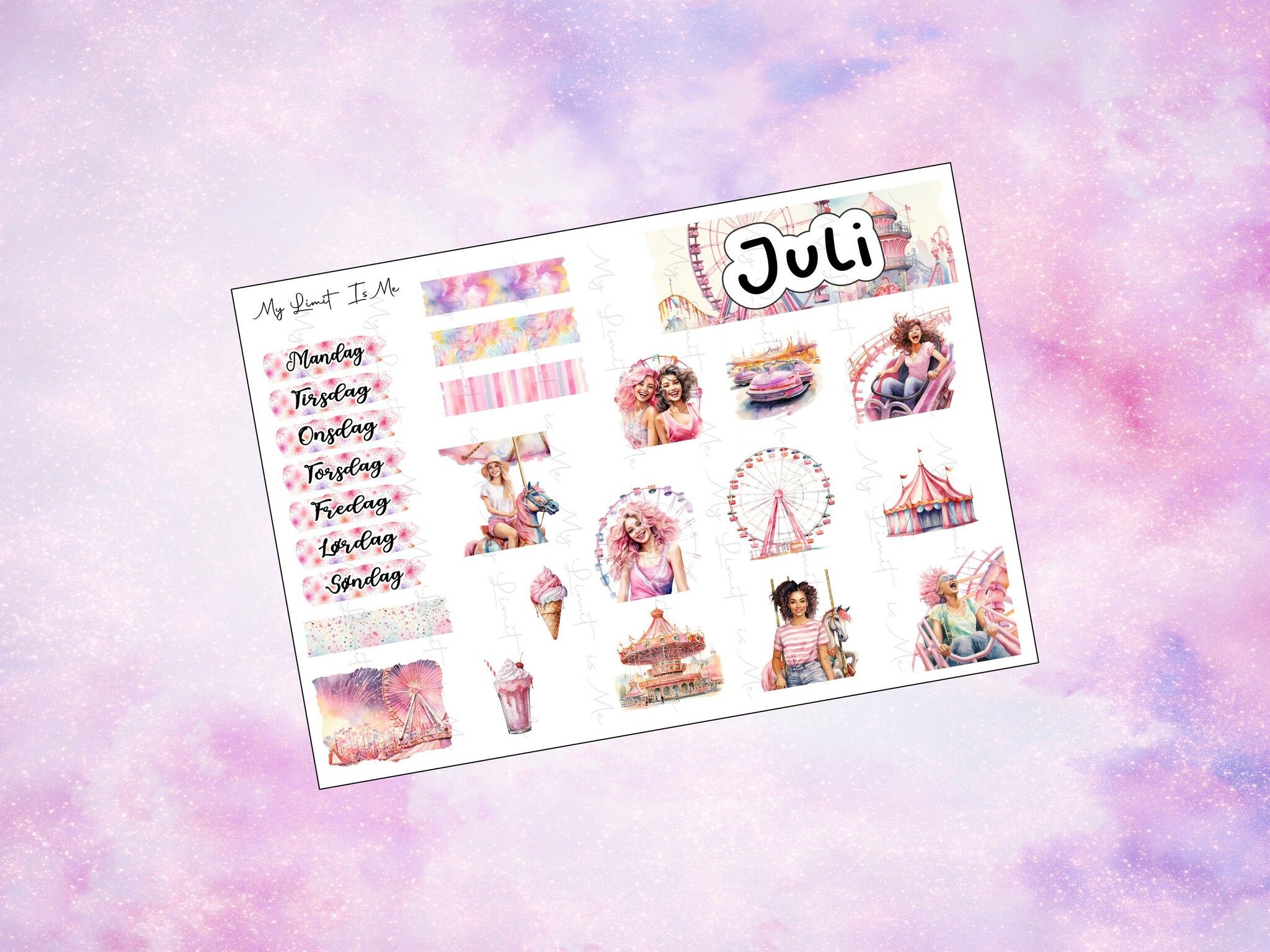 Bullet Journal monthly - July