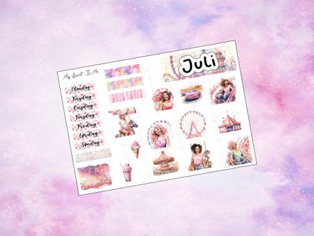 Bullet Journal monthly - July