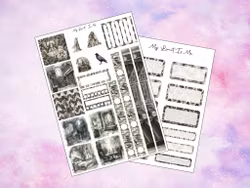 Hobonichi Cousin - Haunted House