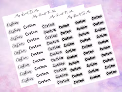 Custom Scripts