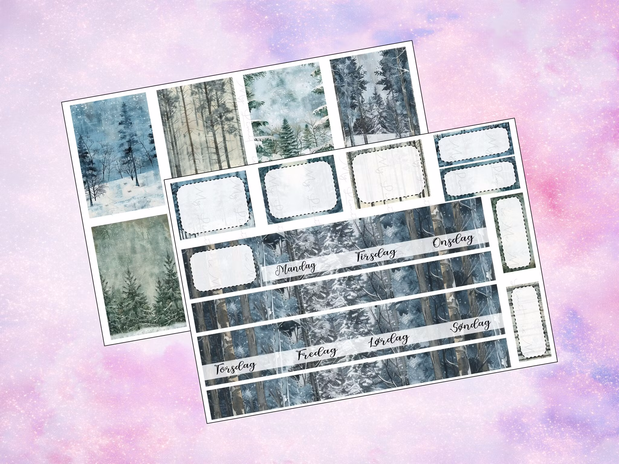 Happy Planner - HP1009 - Winter forest