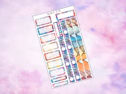 Hobonichi Cousin Mini Weekly - HC m1017 - Stained Glass