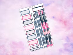 Hobonichi Cousin Mini Weekly - HC m1018 - Pink and Blue