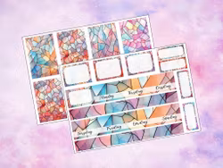 Happy Planner - HP1012 - Stained Glass