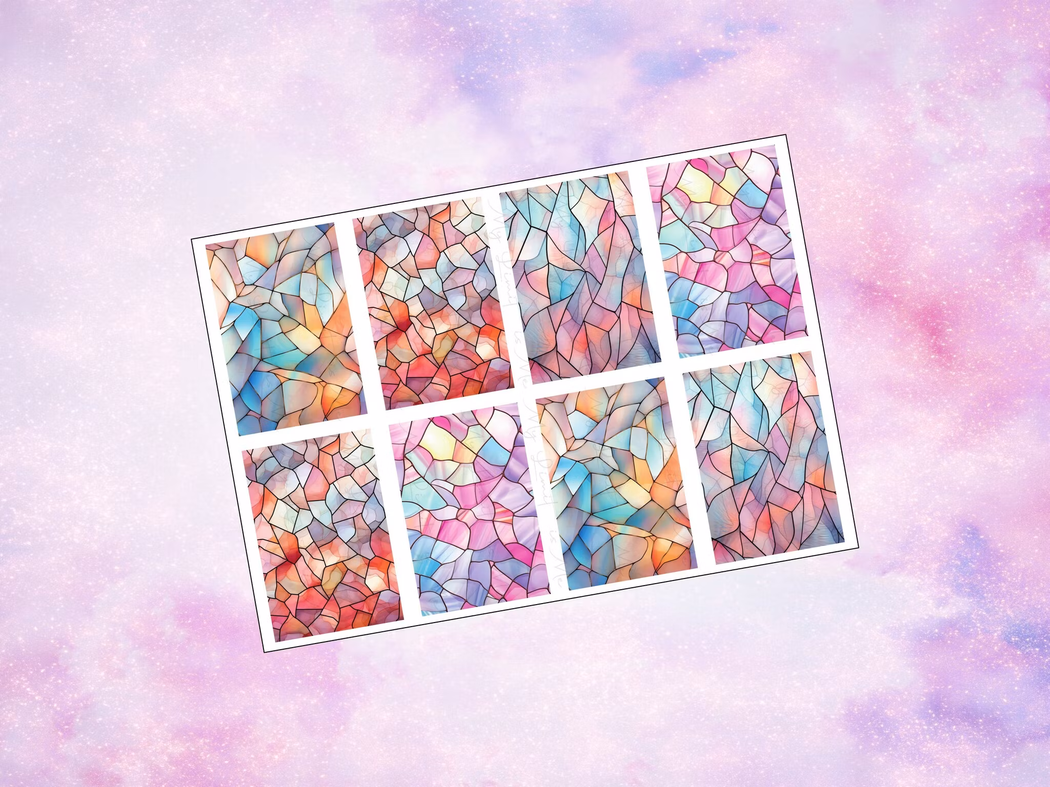 Happy Planner - HP1012 - Stained Glass