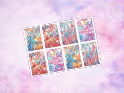 Happy Planner - HP1012 - Stained Glass