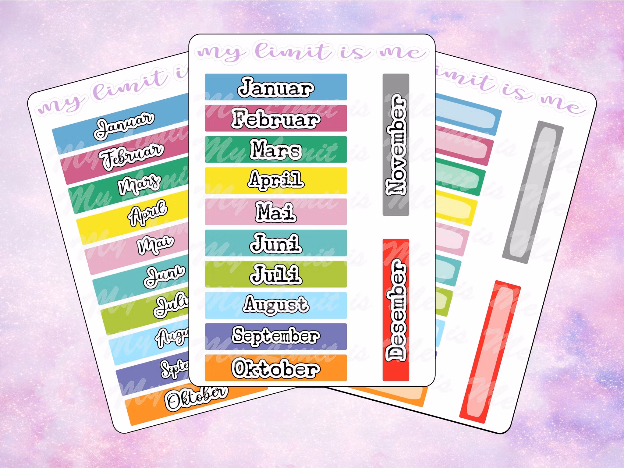 Hobonichi Cousin - Yearly months covers