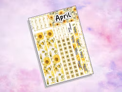 Hobonichi Cousin - April
