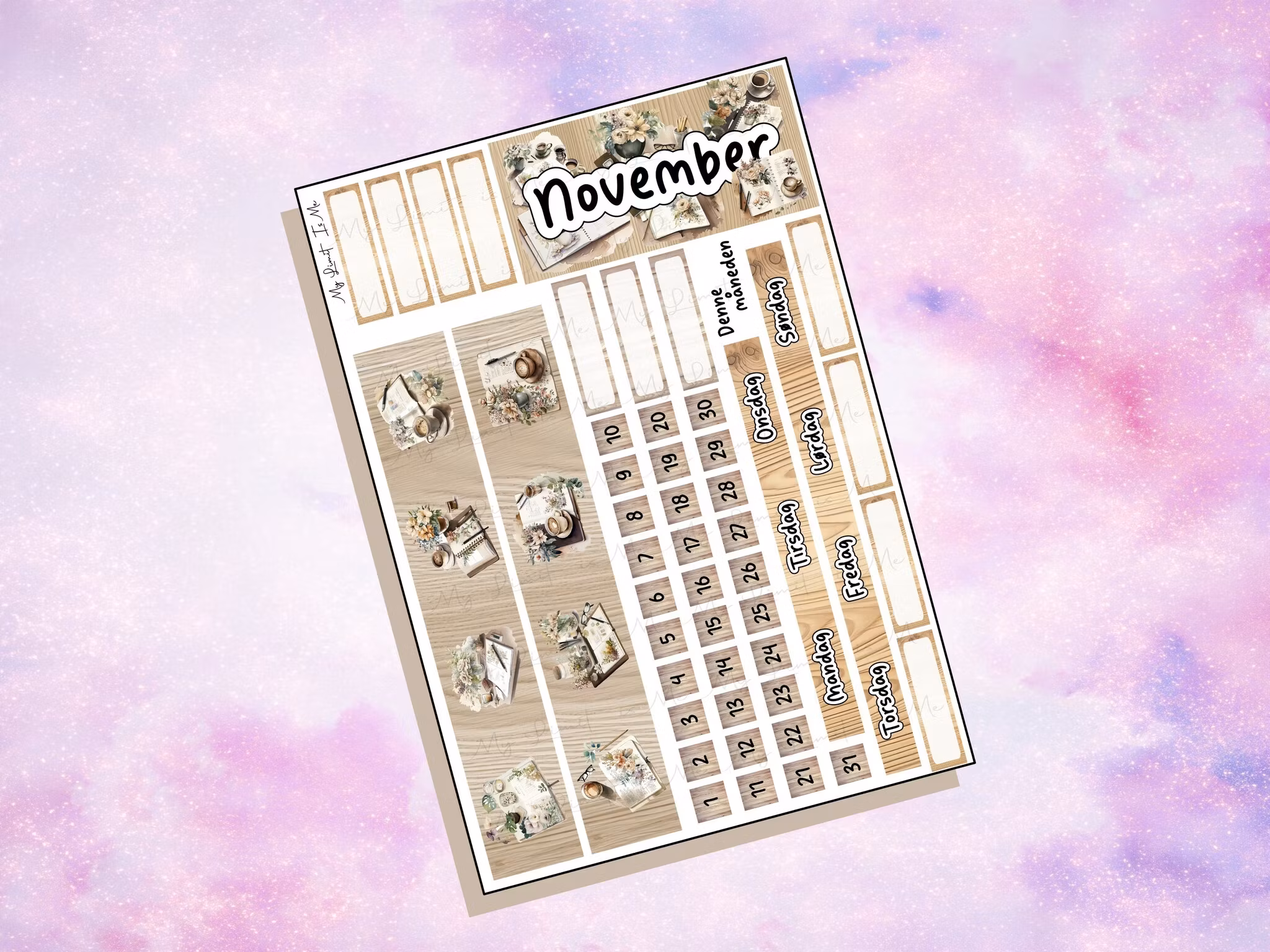 Hobonichi Cousin - November
