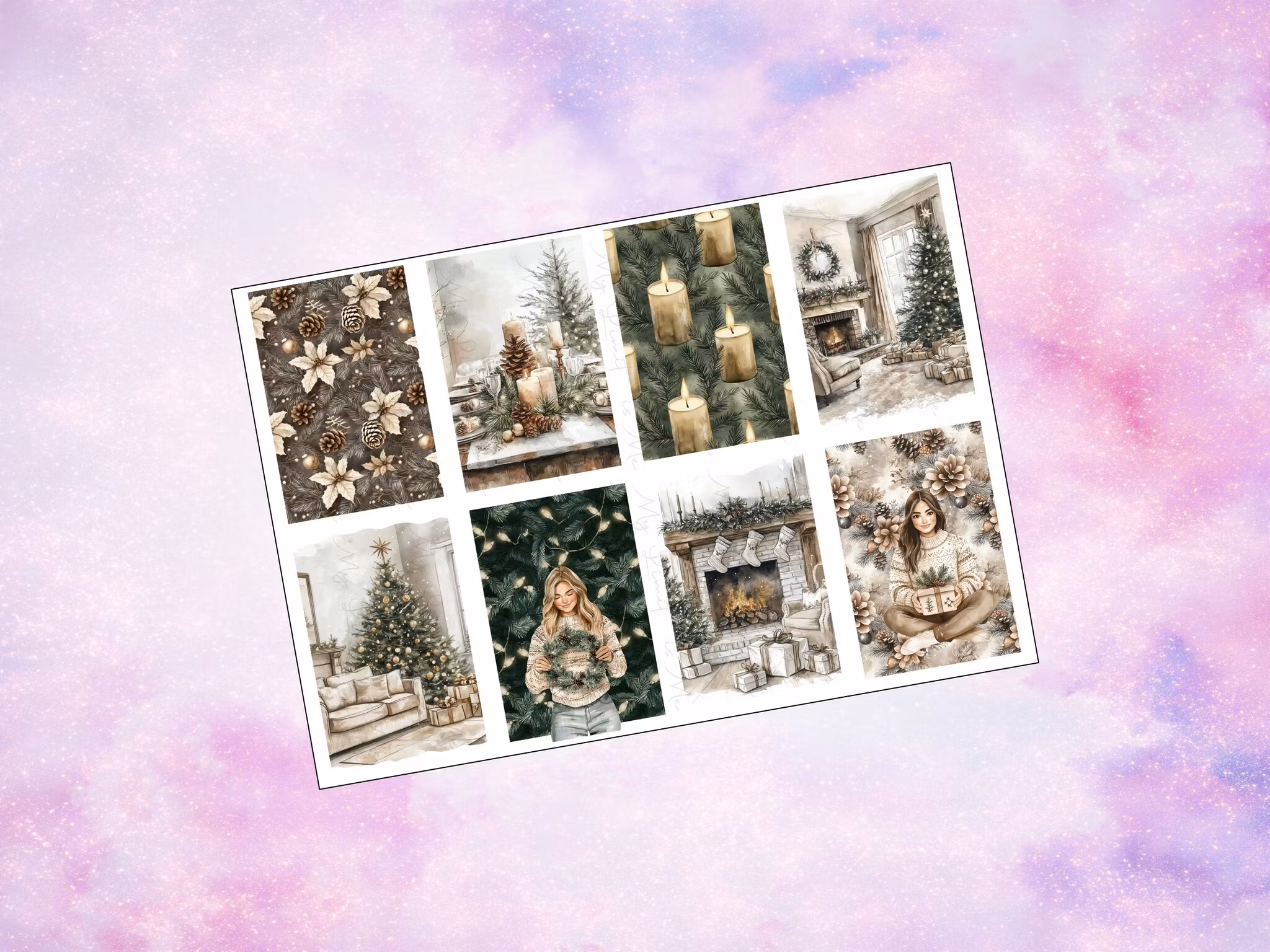Happy Planner - Rustic Christmas