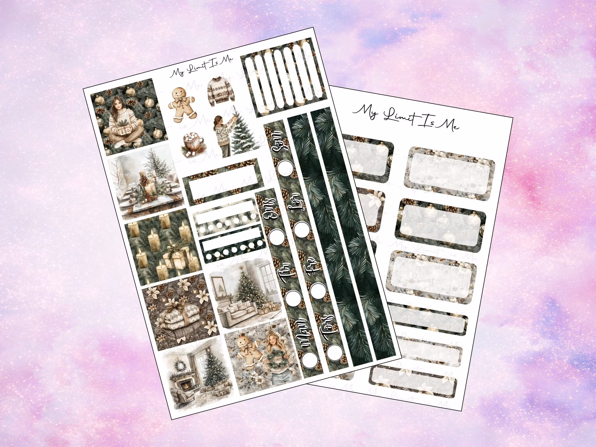 Hobonichi Cousin - Rustic Christmas