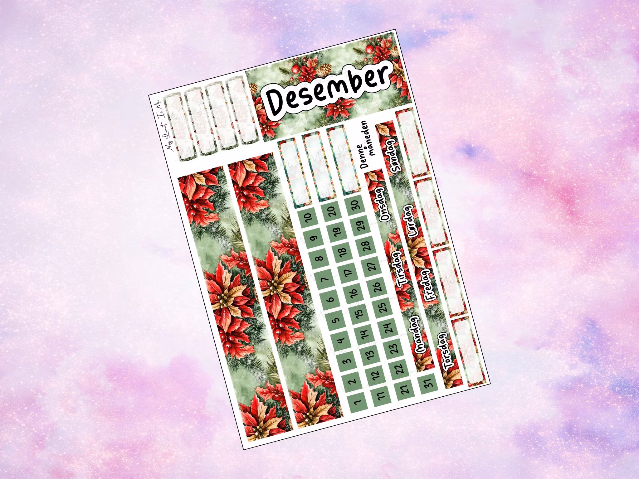 Hobonichi Cousin - December 2
