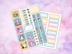 Hobonichi Cousin - "One of those days", penguin ♥