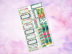 Hobonichi Cousin Mini Weekly - HC m1007 - Tropical