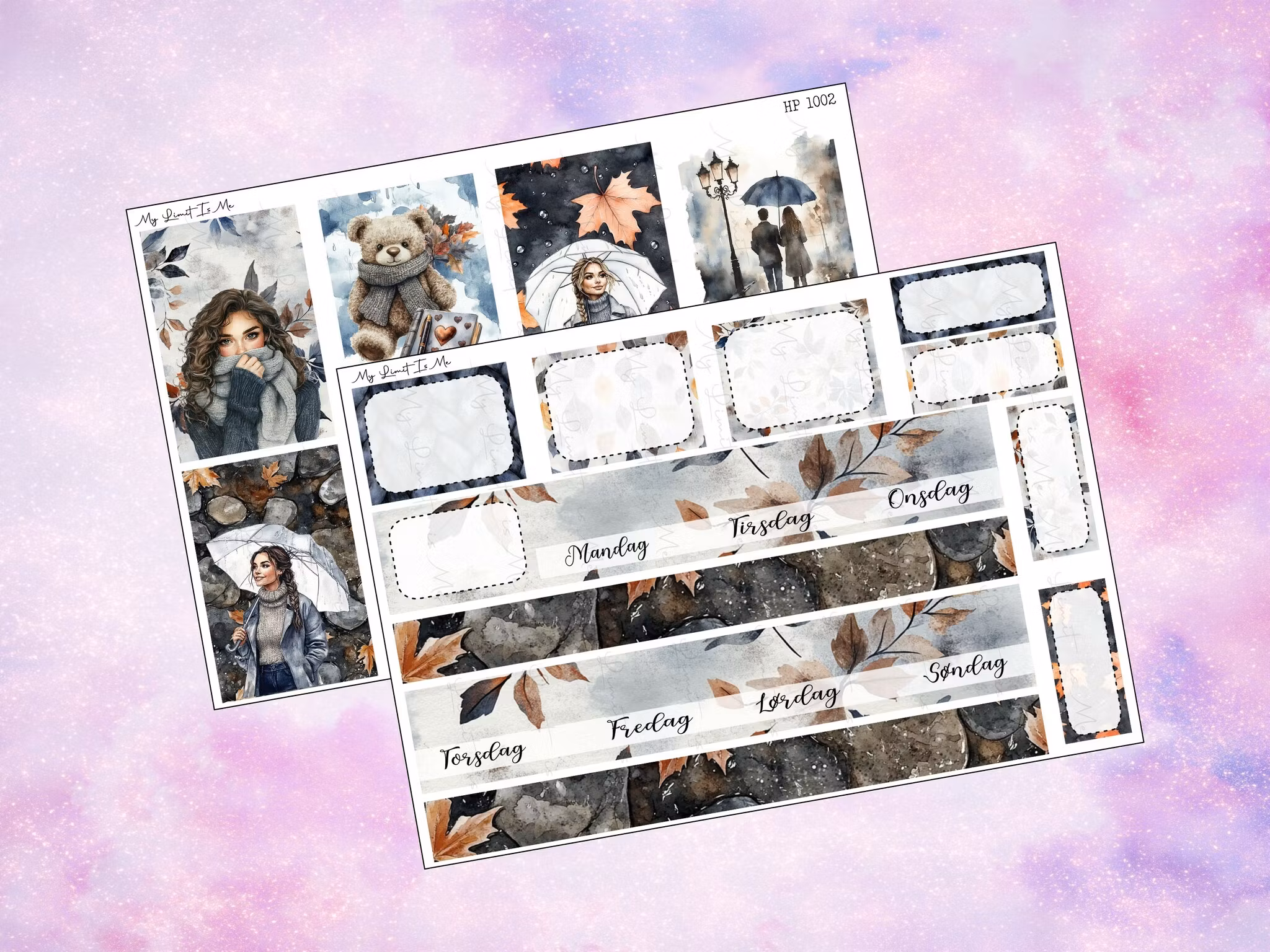 Happy Planner - HP1002 - Rainy Day
