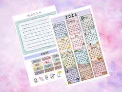 Hobonichi A6 Yearly - 2026 Calendars