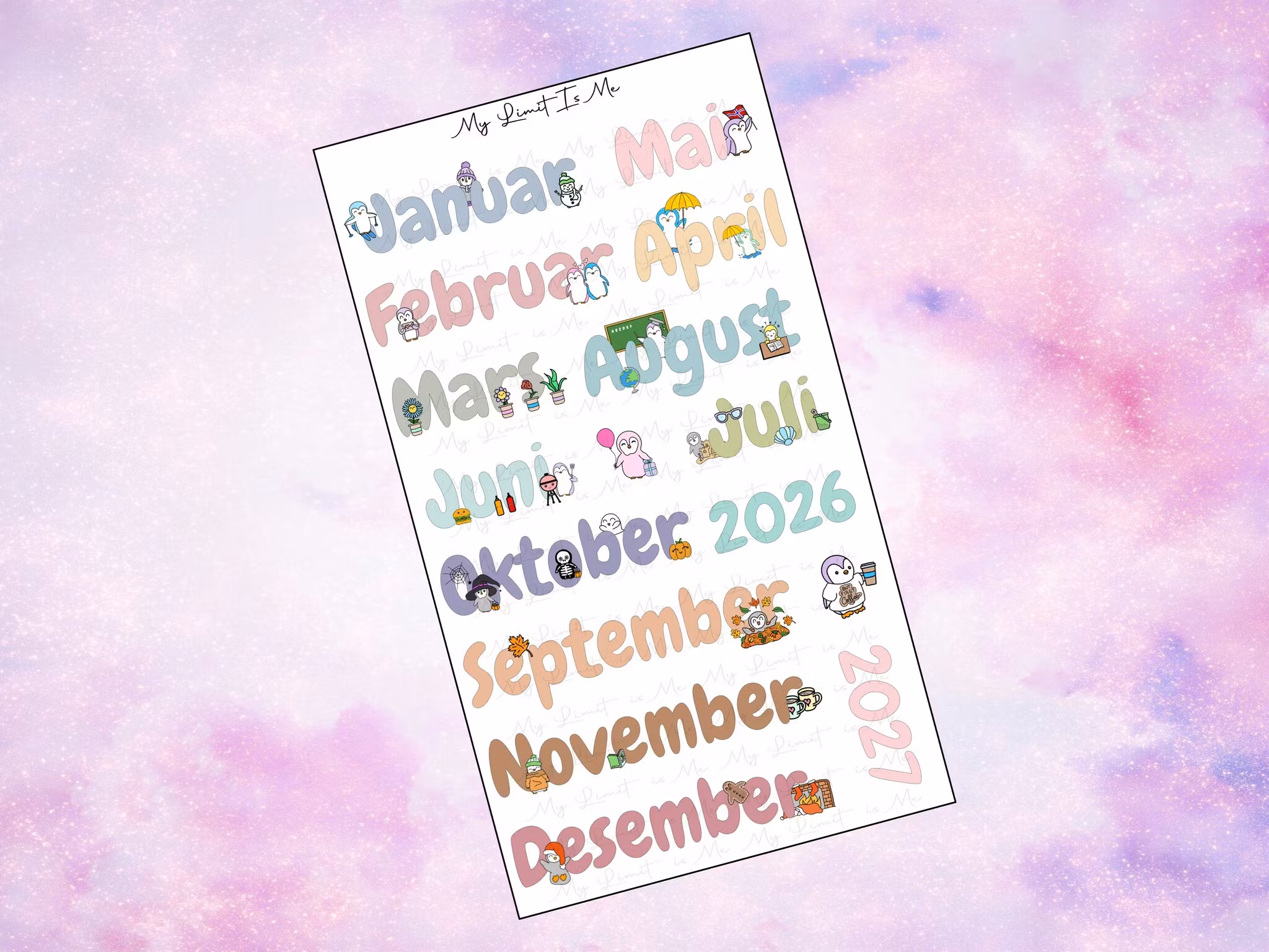 Months Penguins ♥