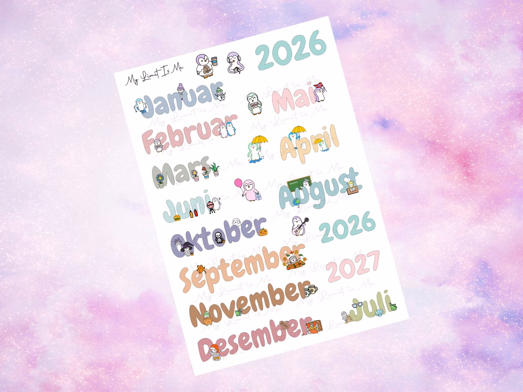 Months Penguins ♥