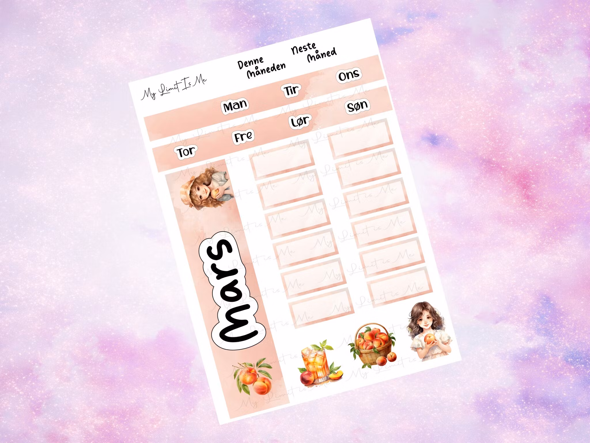 Hobonichi Weeks - Mars 2025