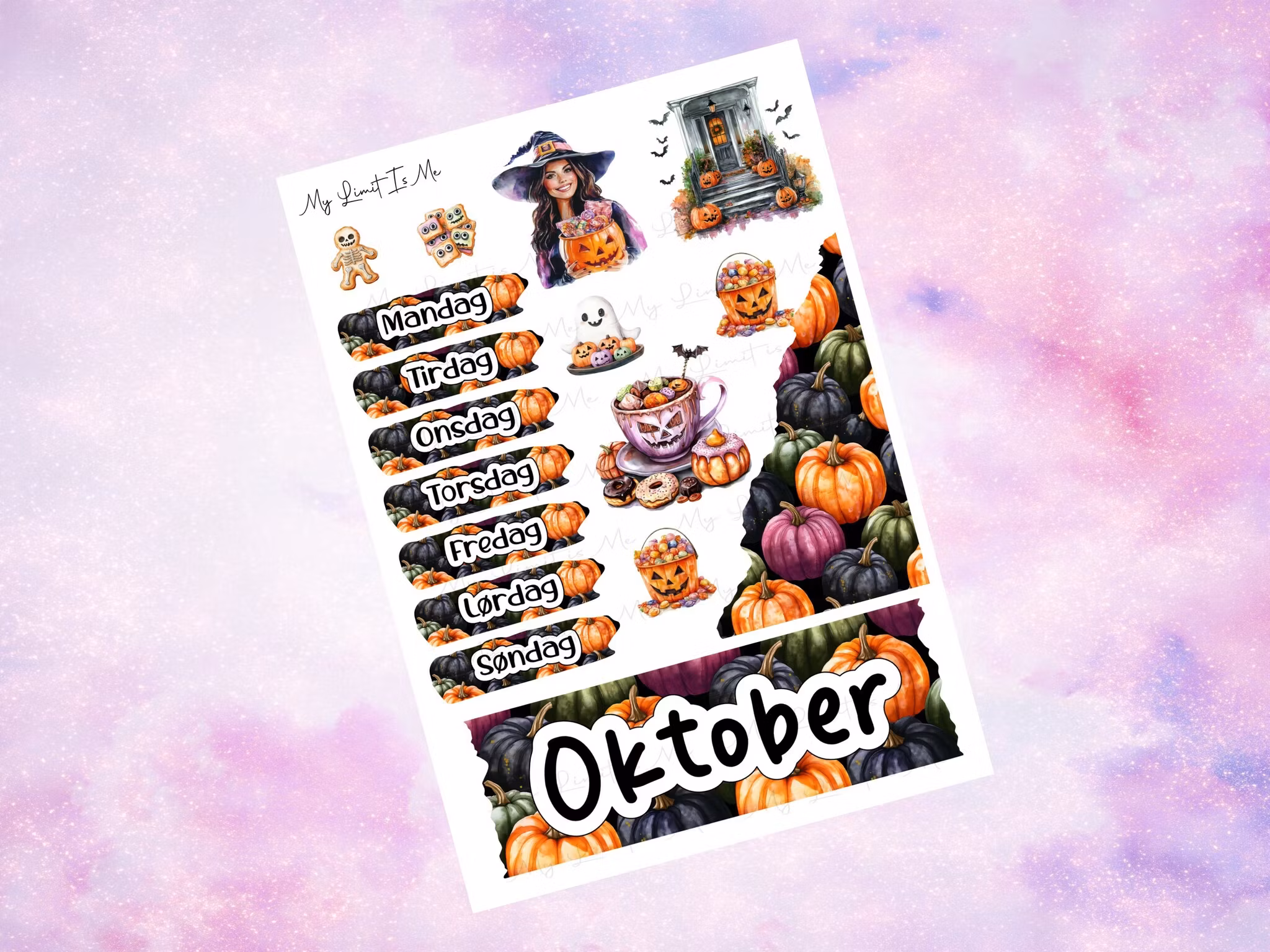 Journal kit - Oktober 2026 halloween