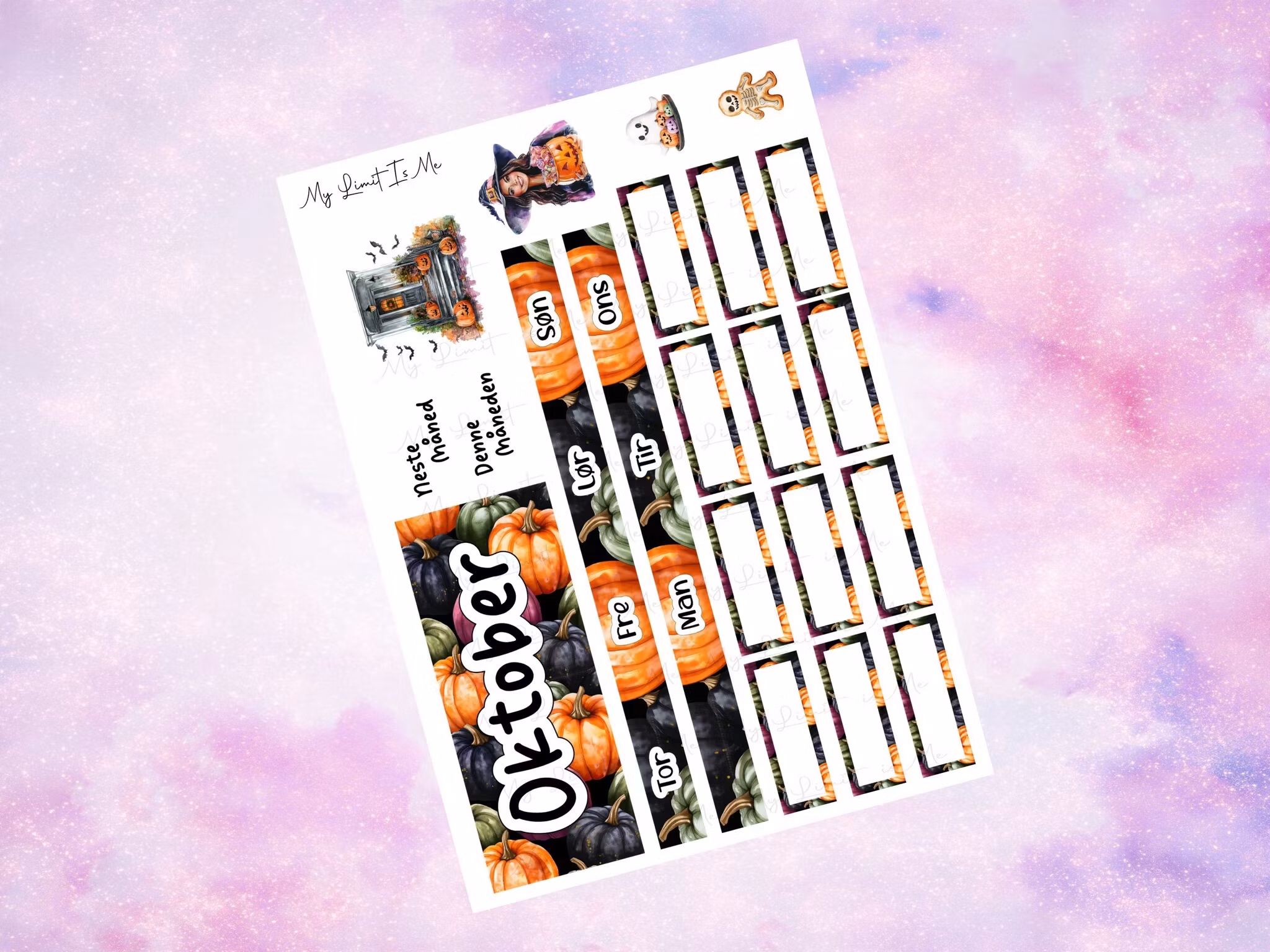 Hobonichi A6 - Oktober 2026 halloween