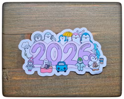 2026 DieCut penguins ♥