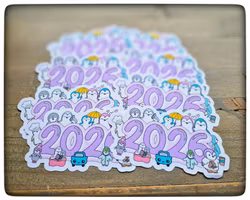 2026 DieCut penguins ♥